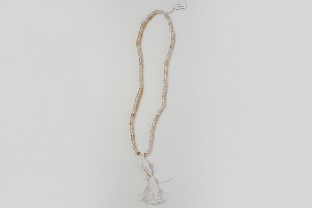Clear Quartz Mala - Crafted for Spiritual Connection