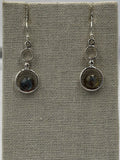 Sterling Silver Double Bubble Labradorite Dangle Earrings