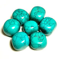 Blue Howlite Tumbled stone
