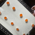 Carnelian Round Post Earrings – Sterling Silver