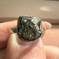 Rough Pyrite Ring | Sterling Silver