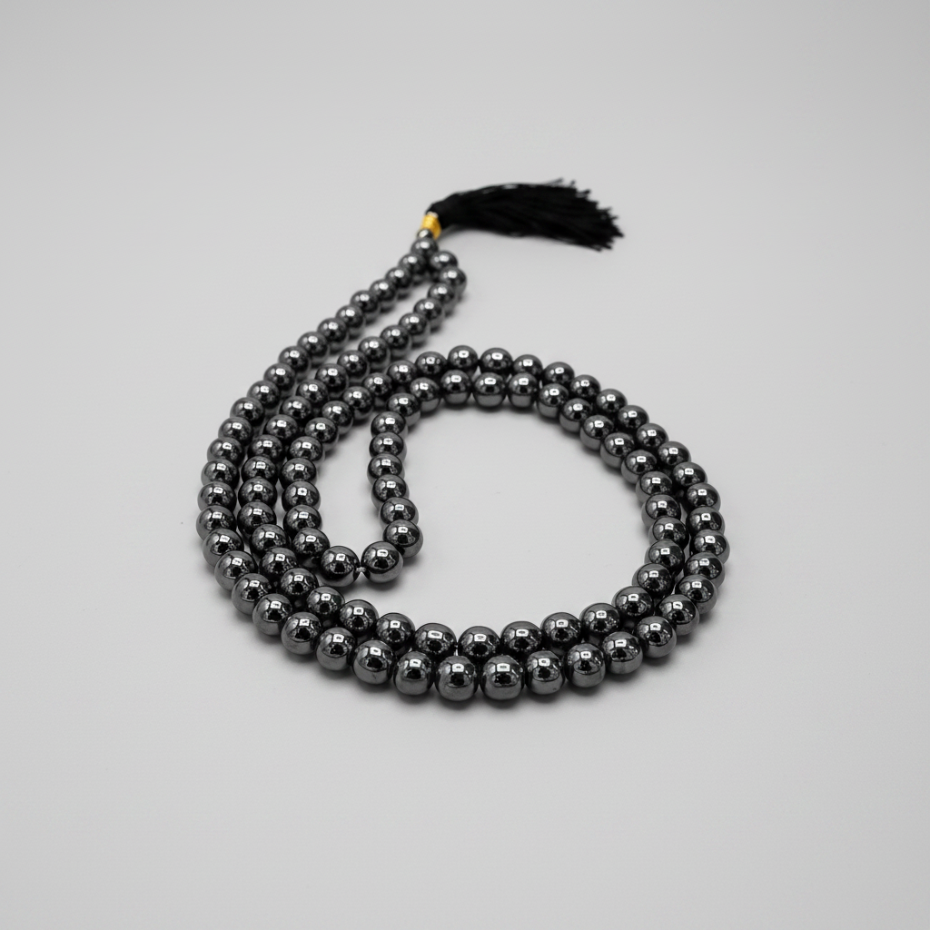 Hematite Mala