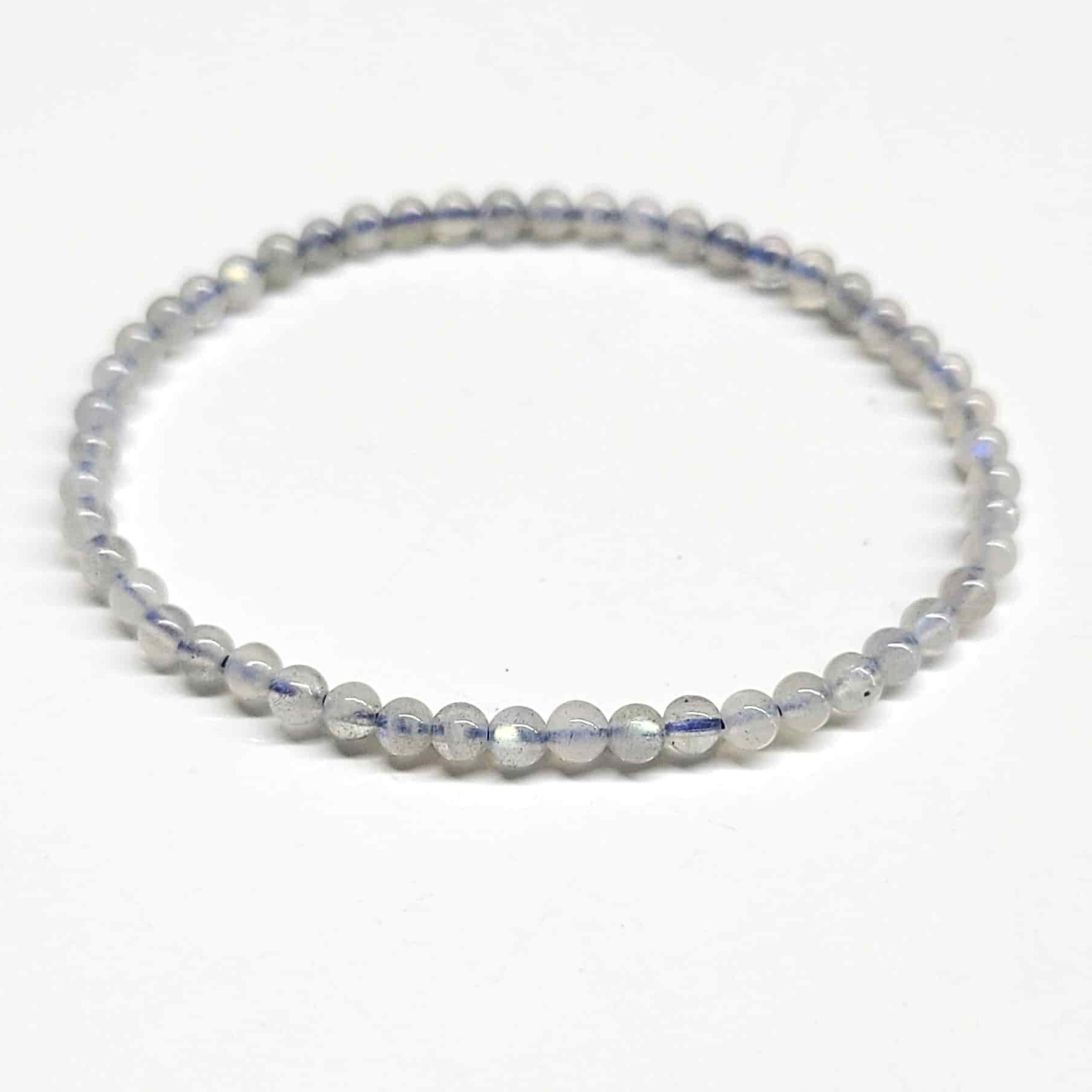 Labradorite Round Bead Bracelet - Magical Protection