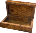 Thuya Wood Men's Jewelry Box/Keepsake Box