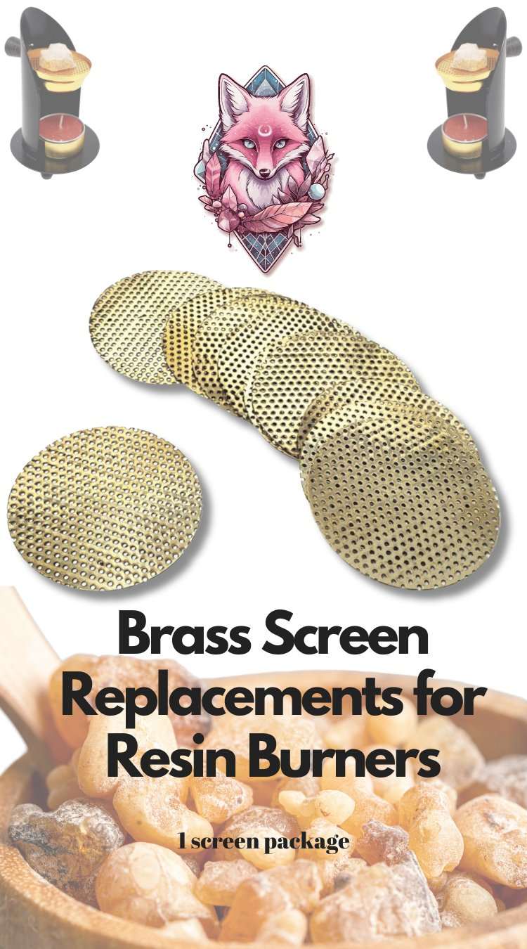 Brass Resin Burner Replacement Screen