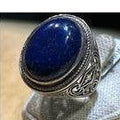 Lapis Lazuli Ring Size 13 "Shiny Boy Blue"
