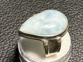 Larimar Ring Size 9 - "Sea Drops"
