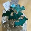 Malachite Ring Size 9 "Going Batty"