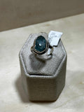Rough Green Fluorite Ring (03.7024)