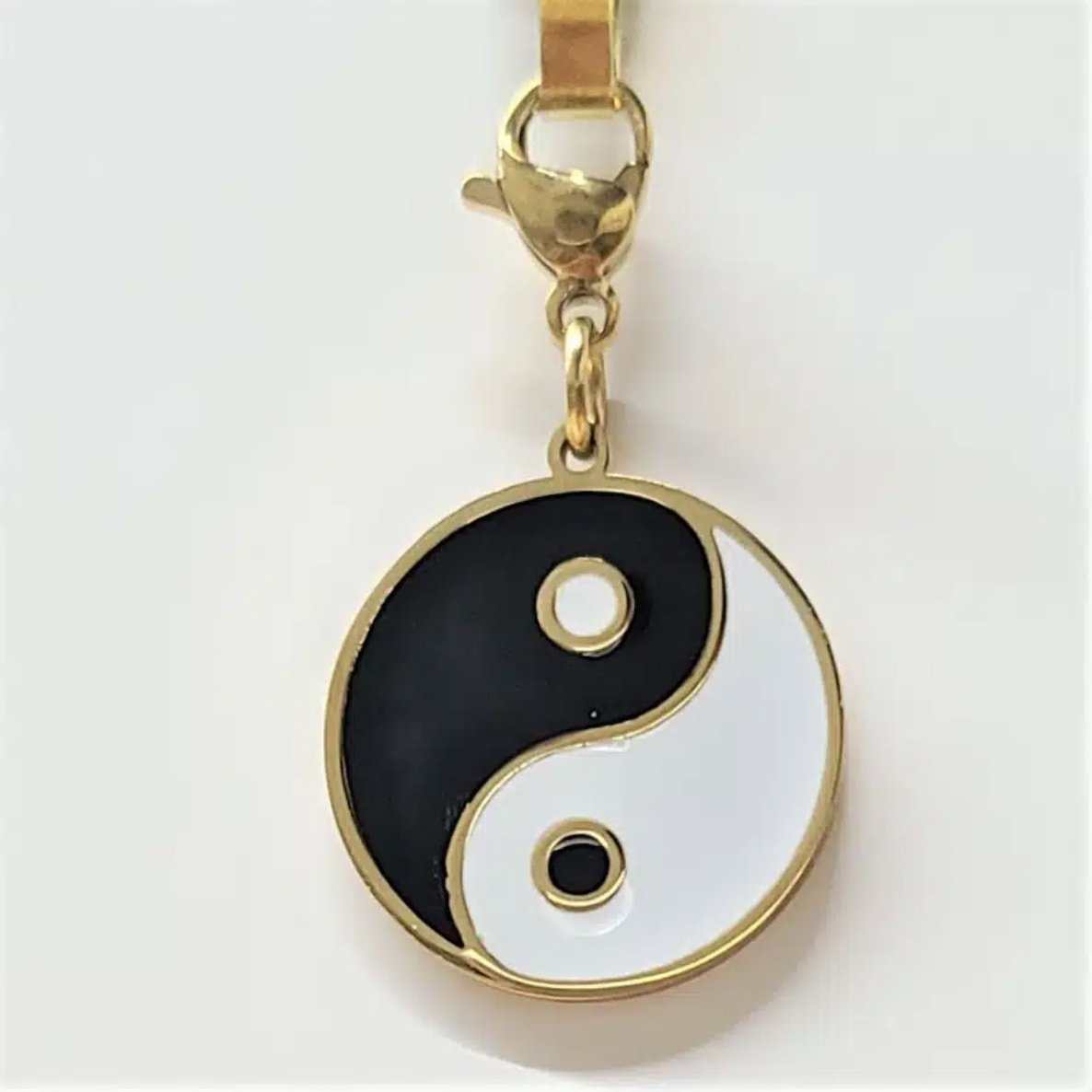 Yin Yang Charm Gold
